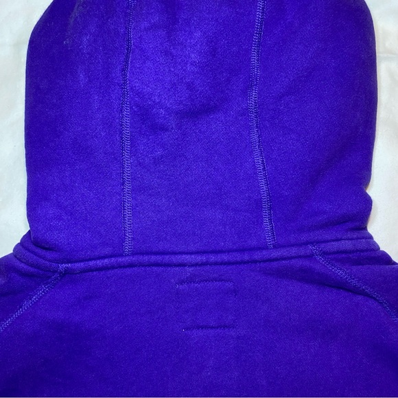 Purple TNA Mockneck Logo Zip Up Hoodie - Picture 8 of 8